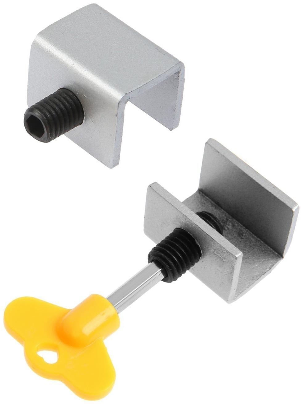 Замок блокирующий для окон ТУНДРА  3х1.7х2.3, нержавеющая сталь