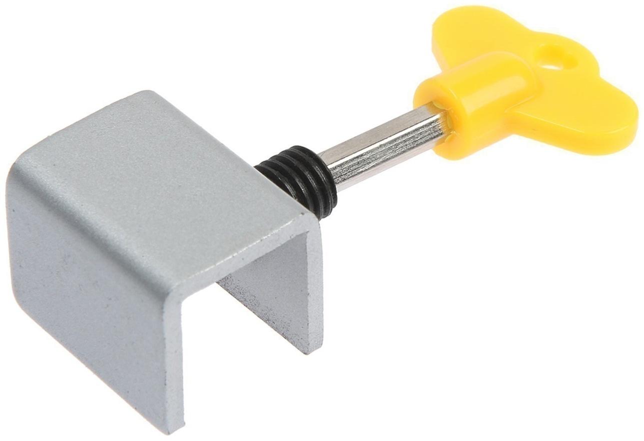 Замок блокирующий для окон ТУНДРА  3х1.7х2.3, нержавеющая сталь