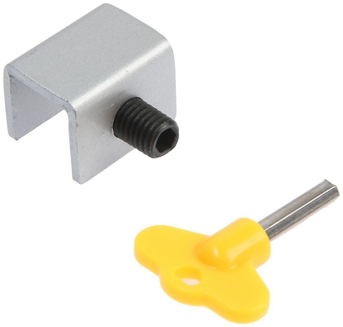 Замок блокирующий для окон ТУНДРА  3х1.7х2.3, нержавеющая сталь