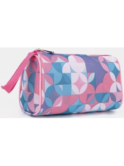 Косметичка на молнии, цвет розовый