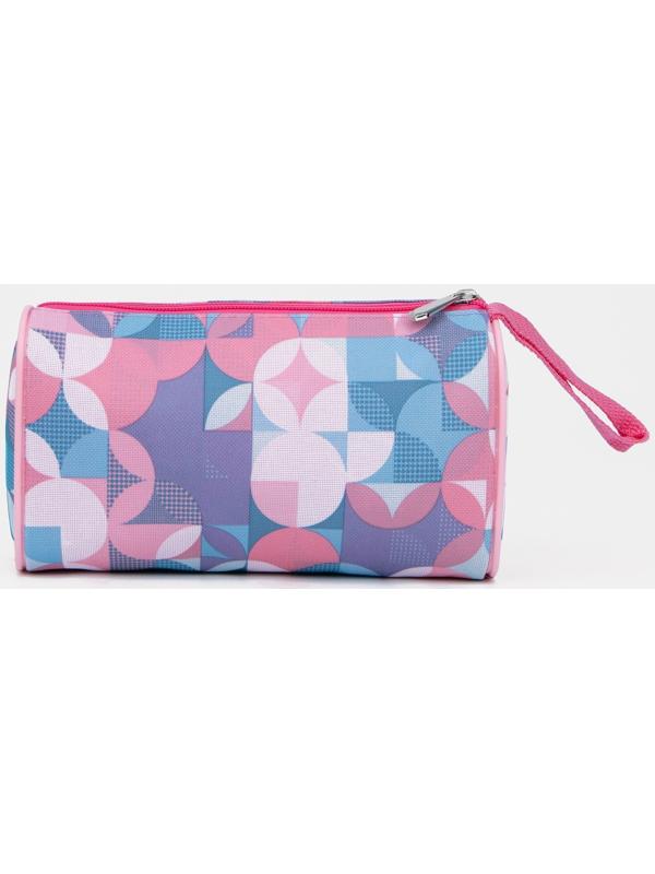 Косметичка на молнии, цвет розовый