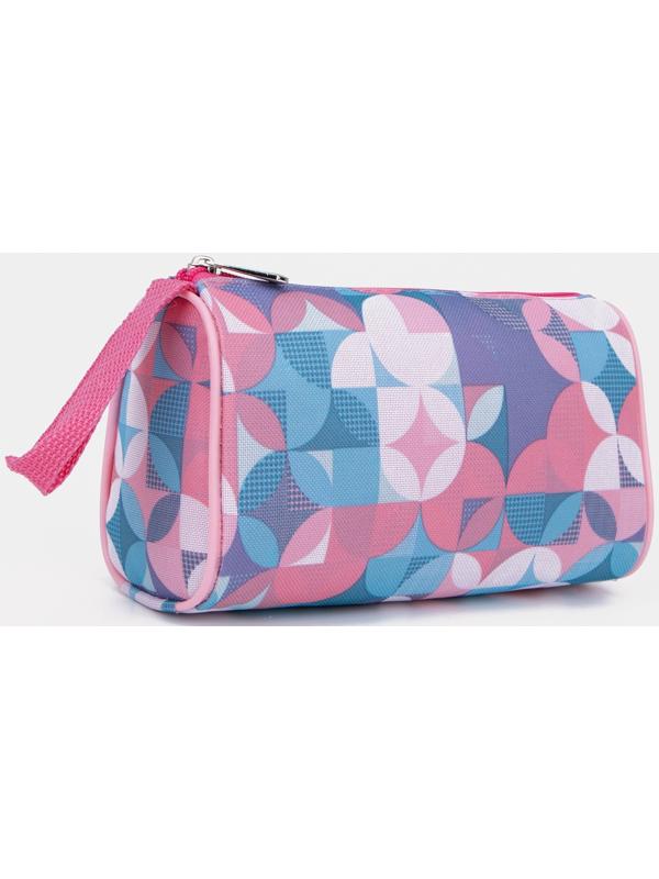 Косметичка на молнии, цвет розовый