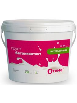 Бетонконтакт для внутренних работ, цвет зелёный BK-110, 3 кг