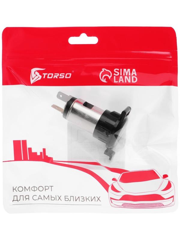 Гнездо прикуривателя с крышкой, 12 В, 10 А