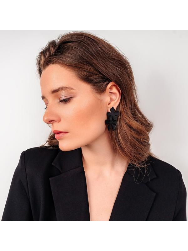 Серьги металл 