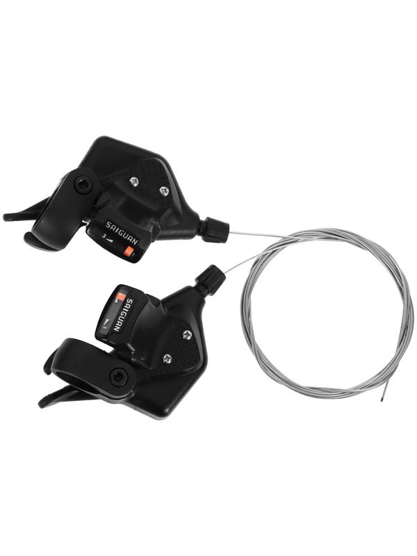 Комплект шифтеров Saiguan KD-70-3SI/6SI, правый+левый 3х6 ск