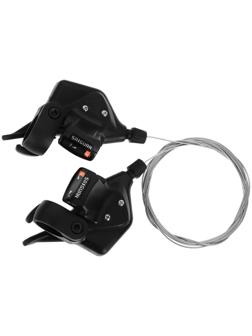 Комплект шифтеров Saiguan KD-70-3SI/7SI, правый+левый 3х7 ск