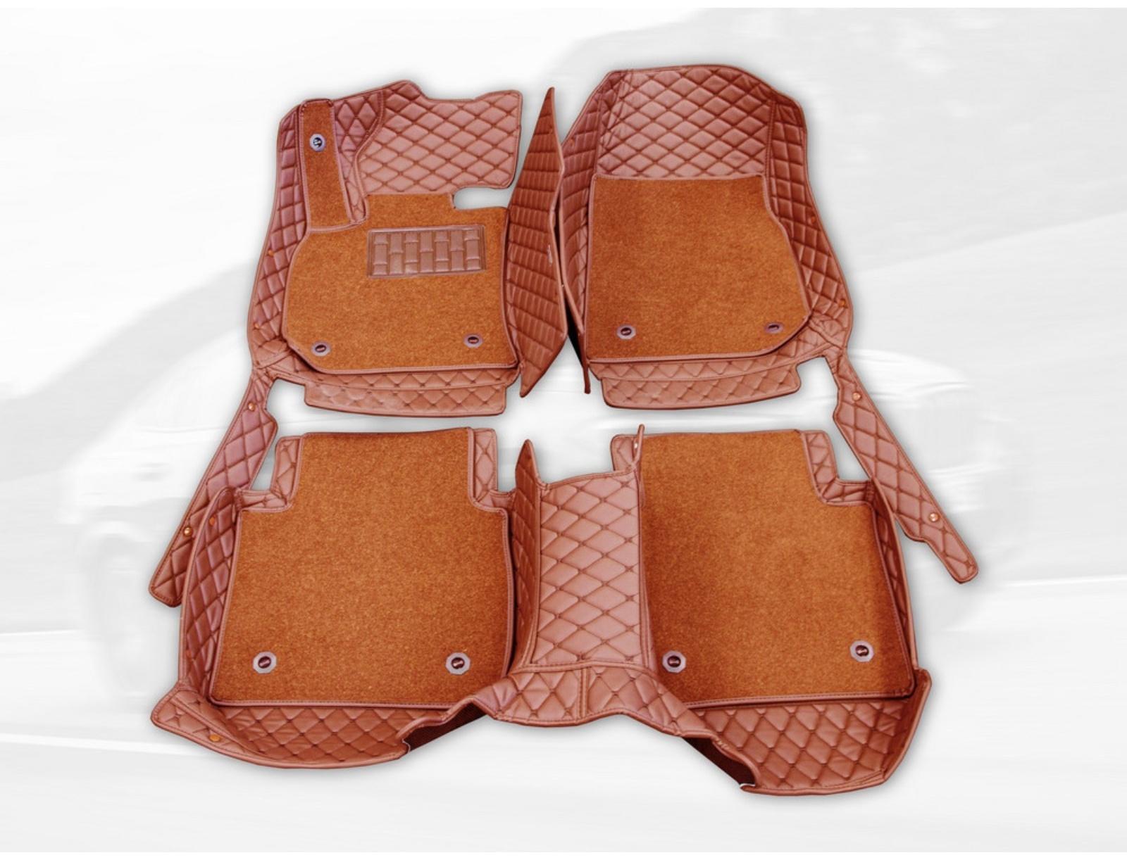 Коврики модельные 5D для KIA Rio с 2011-2017, коричневые