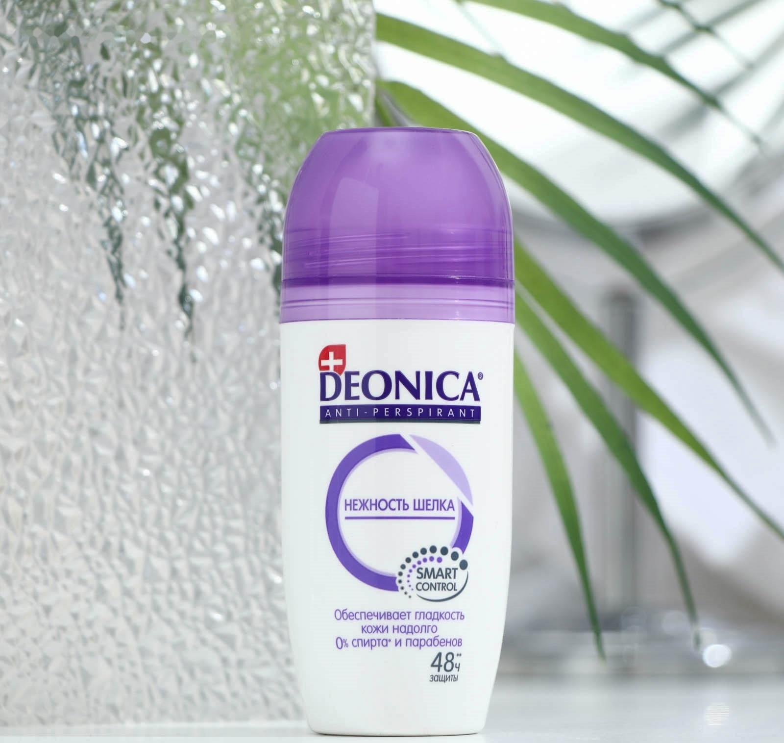 Антиперспирант Deonica Нежность шёлка шариковый, 50 мл