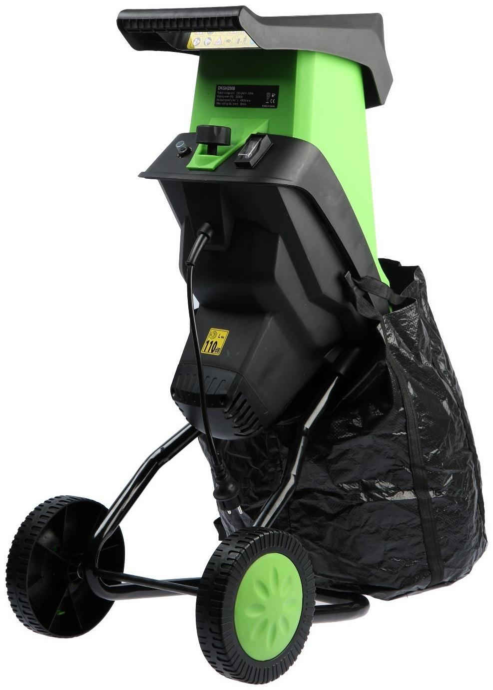 Измельчитель садовый электрический DEKO DKSH2800, 2800 Вт, max d=39 мм