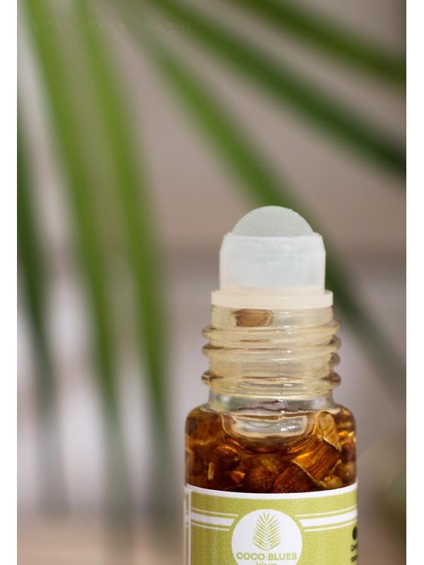 Жидкий травяной бальзам от головной боли и тошноты Coco Blues 