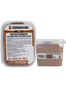 Шпаклевка ZERWOOD SHD по дереву латексная орех  0,6кг