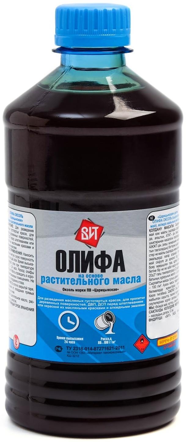 Олифа Оксоль Царицынские краски 0,5 л