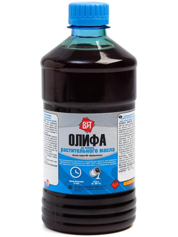 Олифа Оксоль Царицынские краски 0,5 л