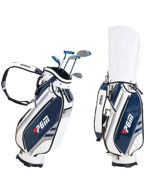 Сумка для гольфа PGM, для 13-14 клюшек, полиуретан, 136 х 26 х 46 см