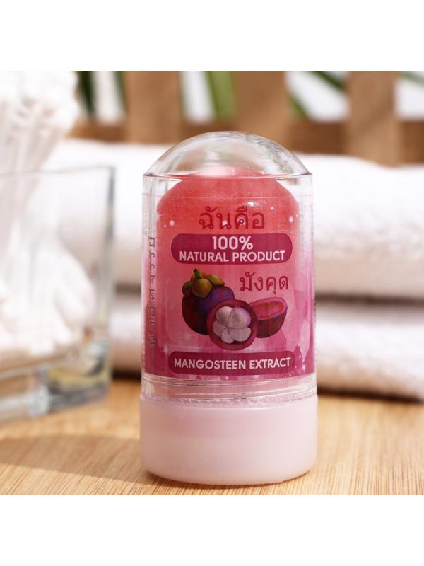 Дезодорант кристаллический Мангустин, без запаха, 60 г