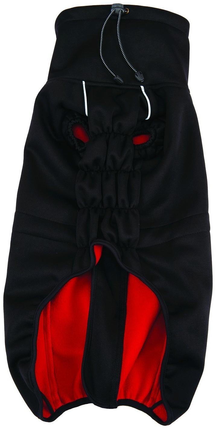 Флисовая куртка Dog Gone Smart Olympia Softshell Puffy, р 22, чёрная