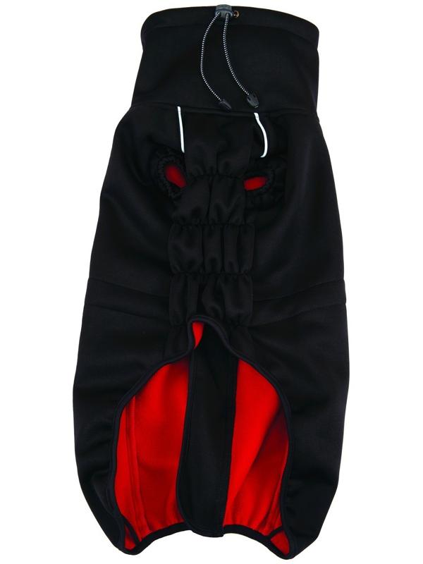 Флисовая куртка Dog Gone Smart Olympia Softshell Puffy, р 22, чёрная