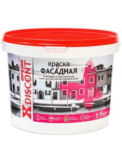 Краска водно-дисперсионная  Ореол для наружных работ 3 кг