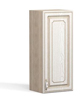 Шкаф навесной Анжелика 400х300х920 Дуб молочный/Ясень