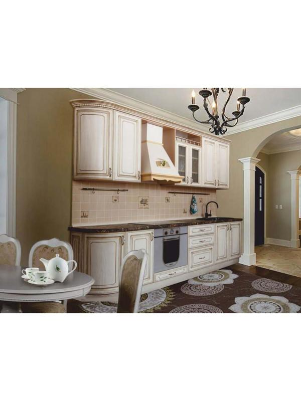 Шкаф навесной Анжелика 400х300х920 Дуб молочный/Ясень