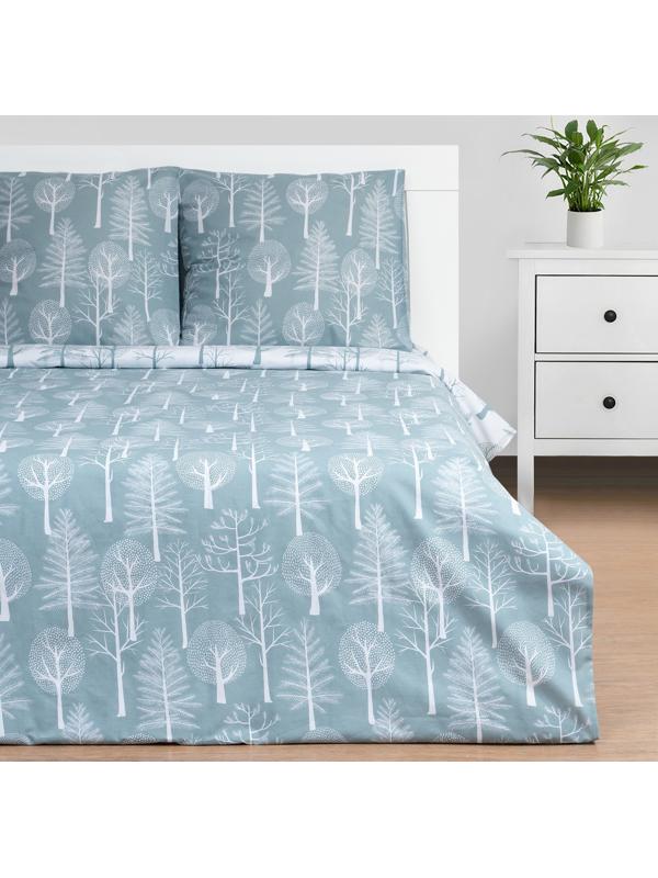 Постельное бельё Этель 2 сп Forest 175х215 см, 200х220 см, 70х70 см - 2 шт