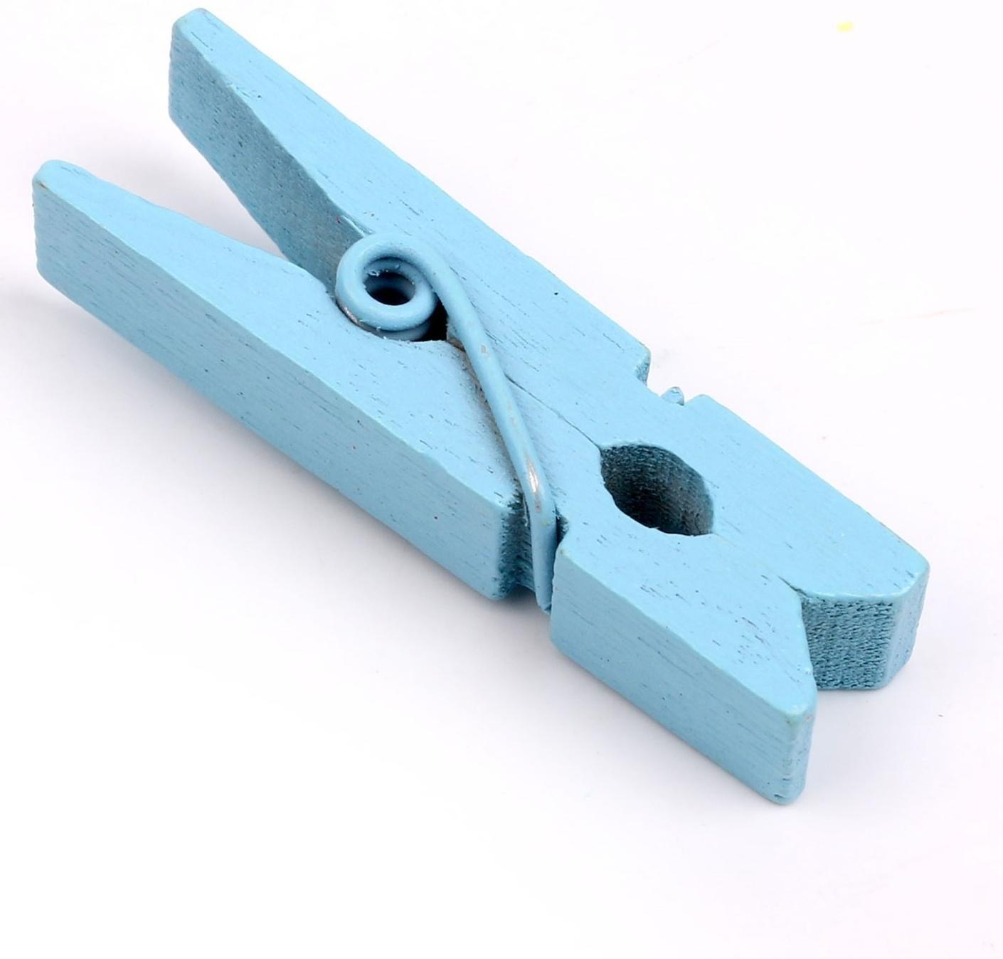 Набор прищепок для декора «Классика» 50 шт., 1 шт. — 3,5 см, МИКС