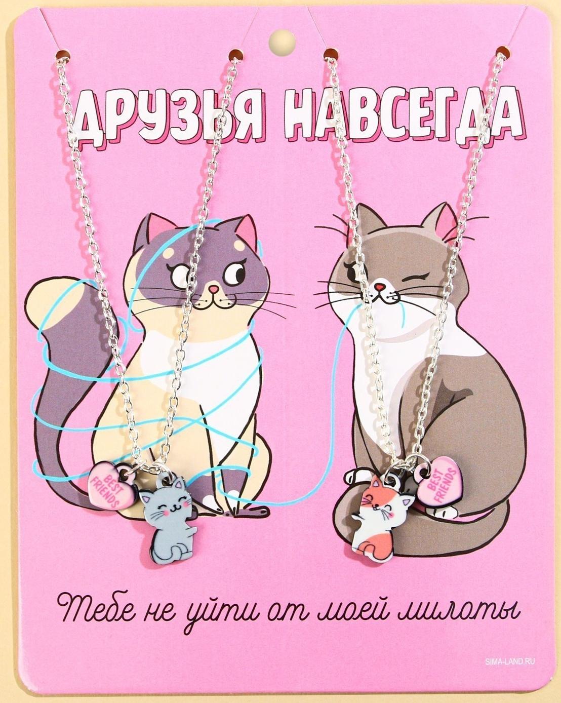 Кулоны парные подвески «Друзья навсегда»