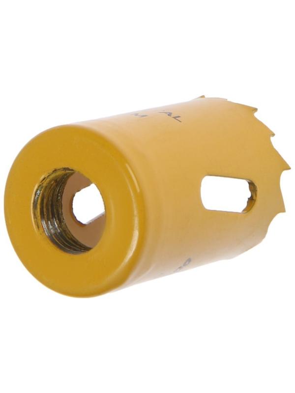 Коронка биметаллическая ТУНДРА, 25 мм, M14