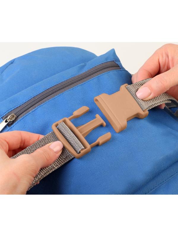 Фастекс 38 мм, нагрузка до 15 кг, 10 шт, цвет песочный