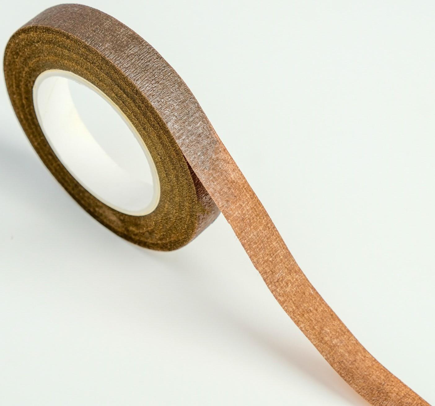 Тейп-лента, коричневая, 13 мм, 27,3 метра