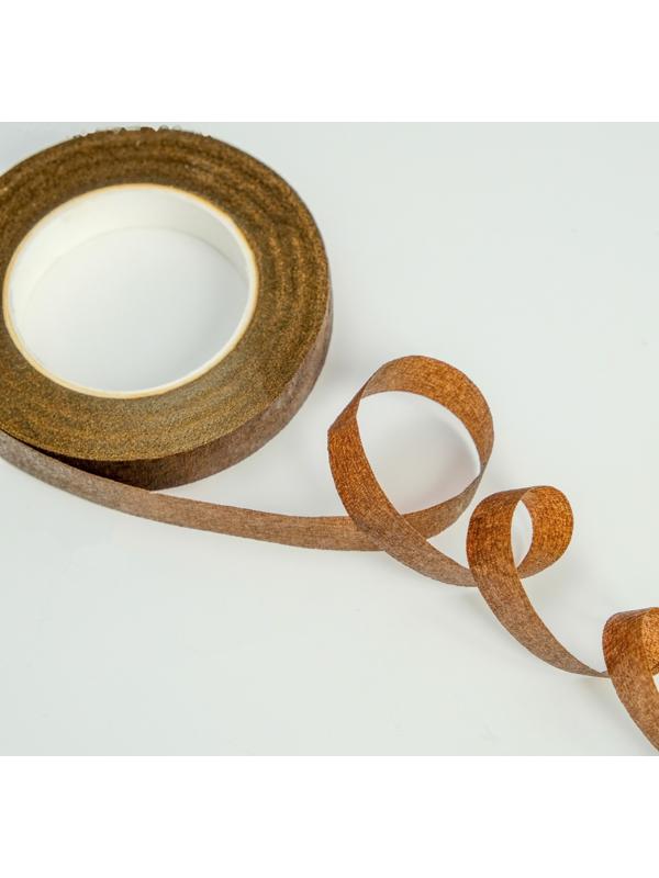 Тейп-лента, коричневая, 13 мм, 27,3 метра