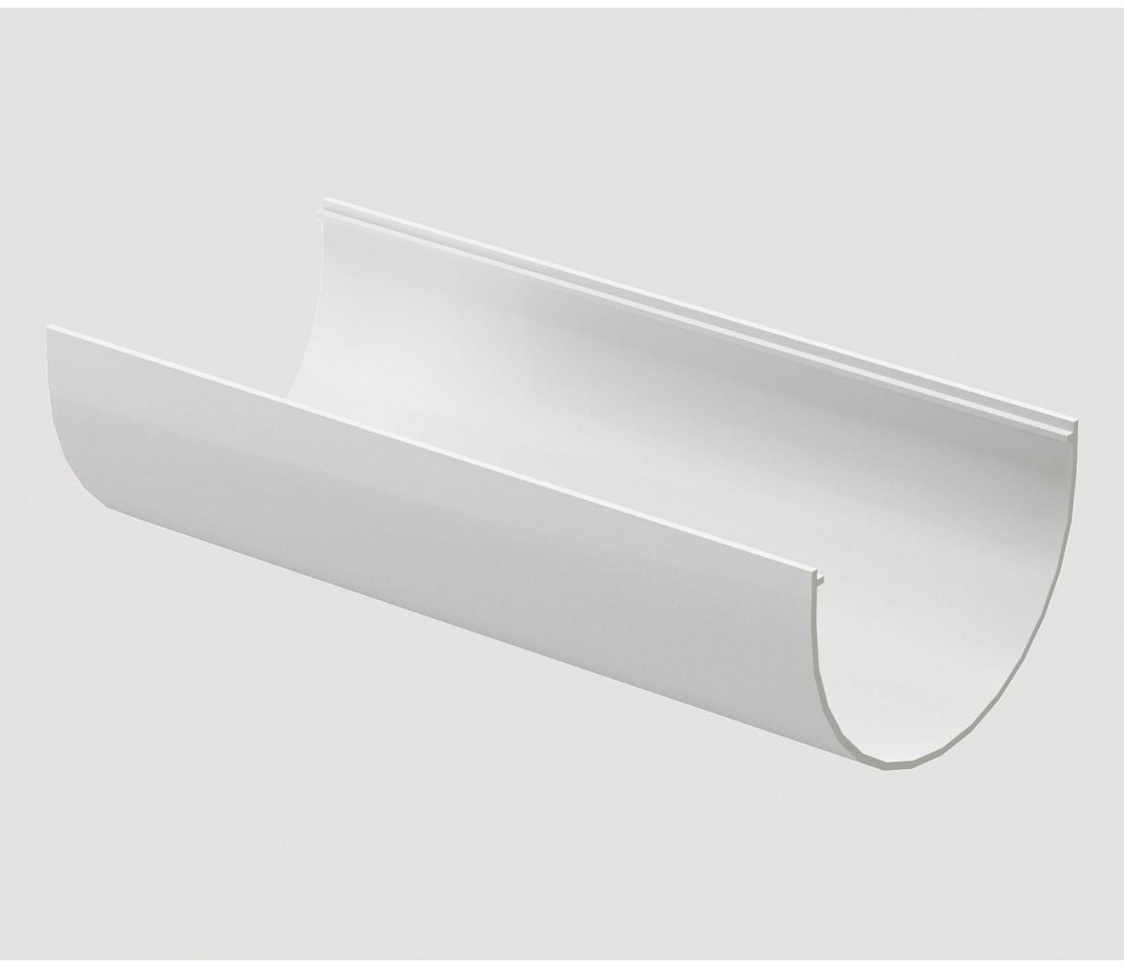 Желоб водосточный Döcke STANDARD, Белый, 120мм * 3м