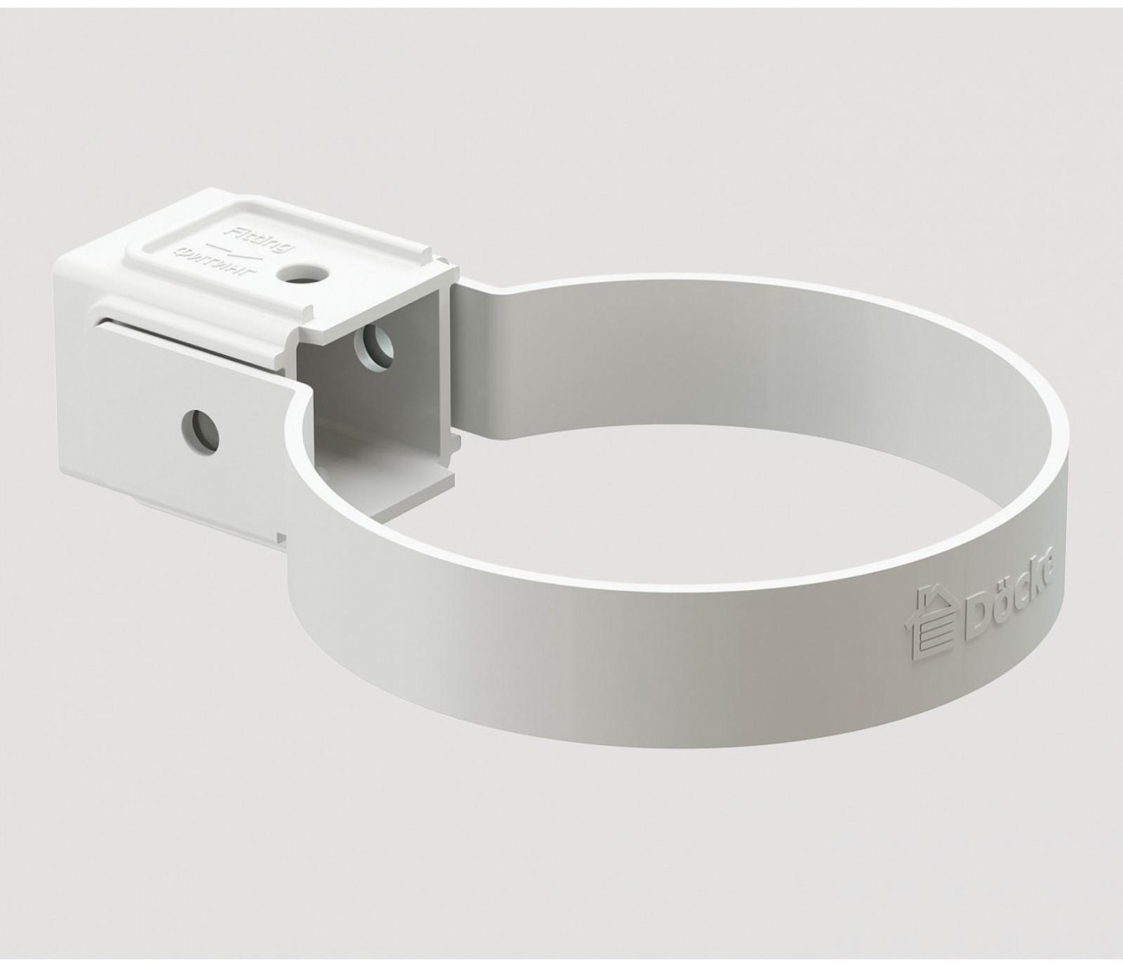 Хомут универсальный Döcke STANDARD, Белый, 80мм.