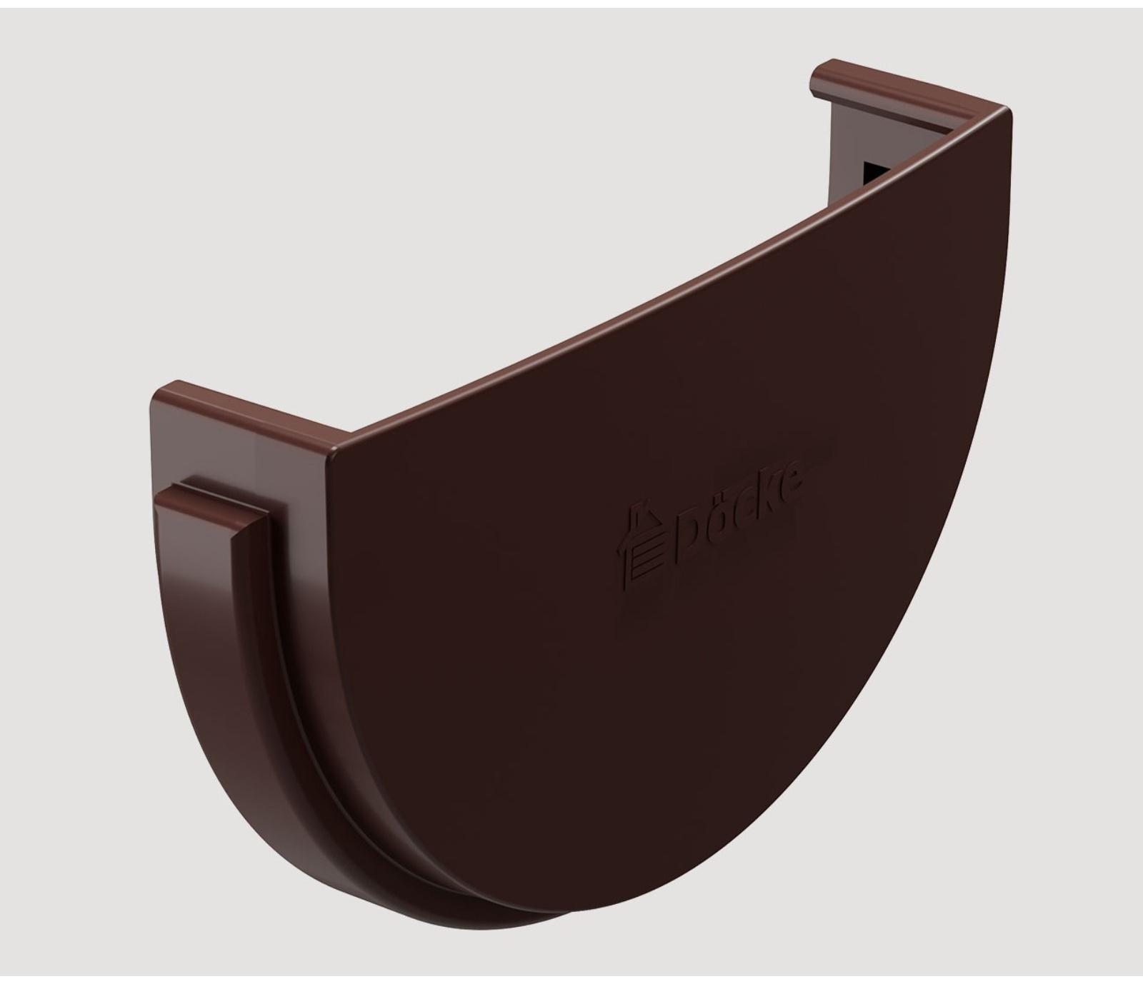 Заглушка Döcke STANDARD, Коричневый, 120мм.