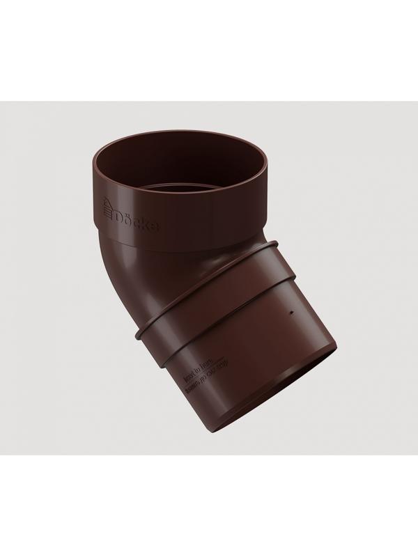 Колено Döcke STANDARD, Коричневый, 80мм * 45˚
