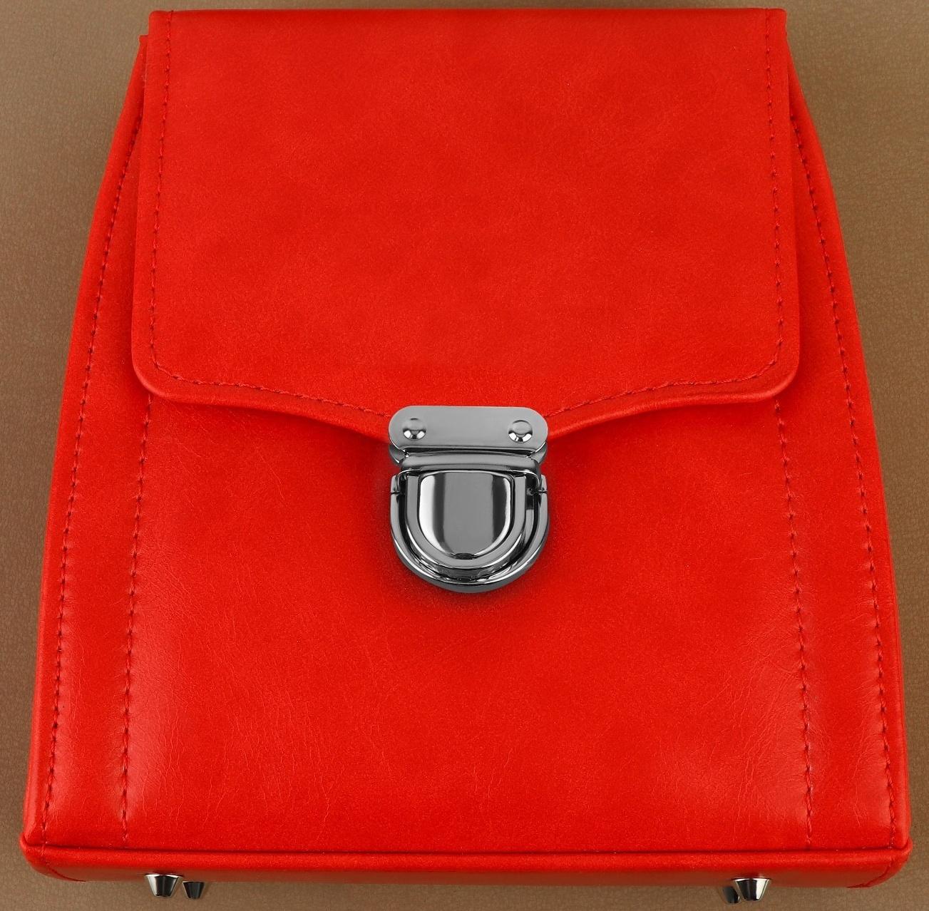 Застёжка для сумки, 4,3 × 3,8 см, цвет серебряный