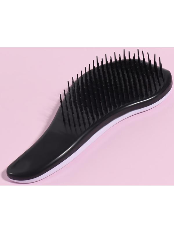 Расчёска массажная «Мрамор», 6,5 × 18,5 см, PVC коробка, рисунок МИКС