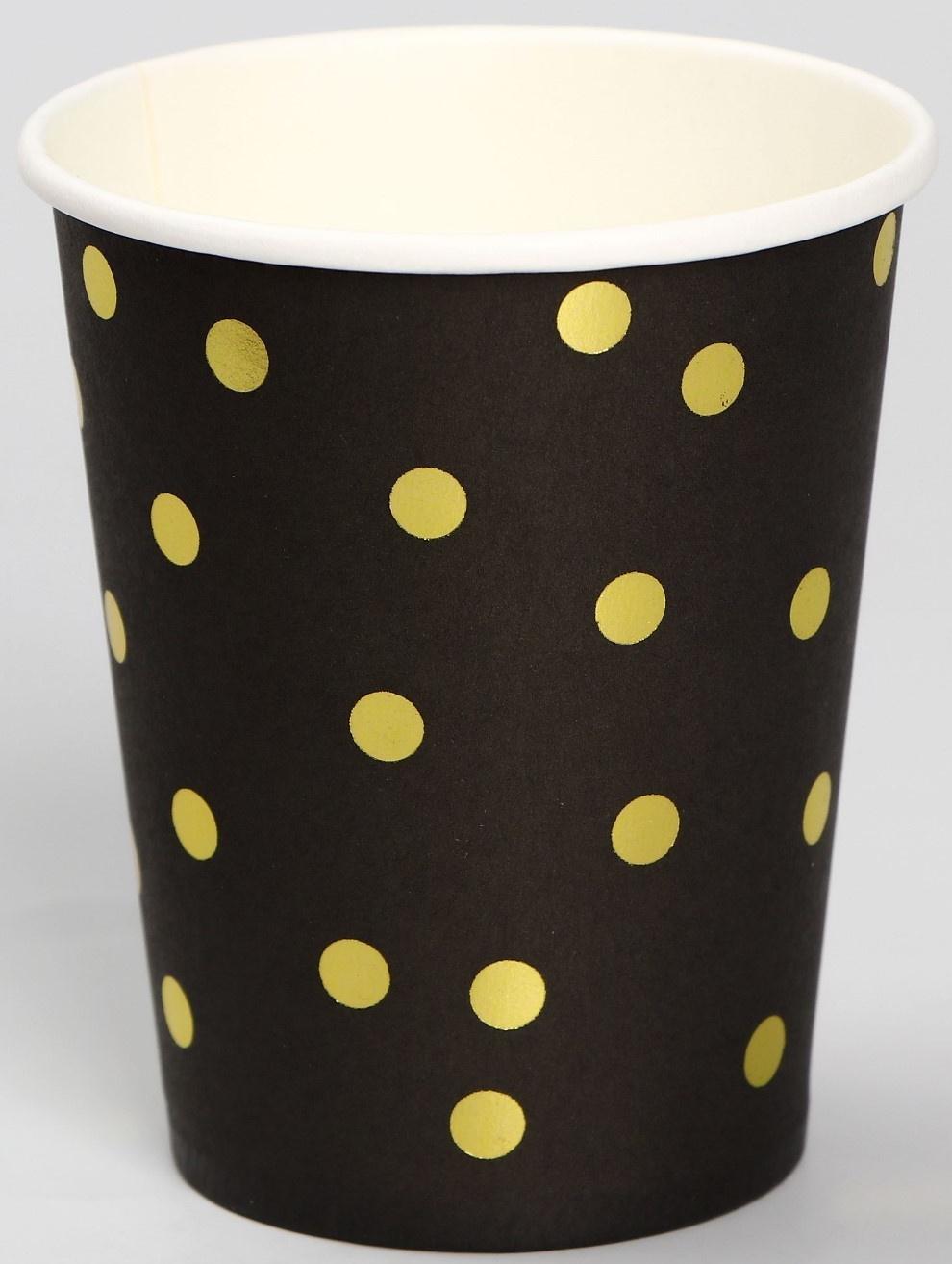 Стакан бумажный «Конфетти», набор, 6 шт