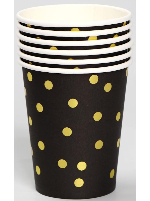 Стакан бумажный «Конфетти», набор, 6 шт