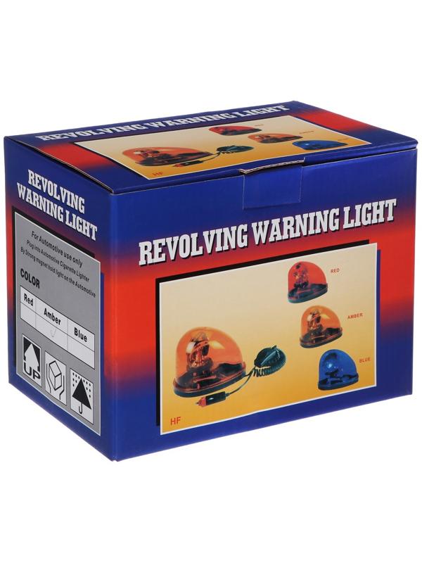 Маяк сигнальный TOPAUTO с магнитом, лампа 24 В, 10 Вт, форма капля с выключателем