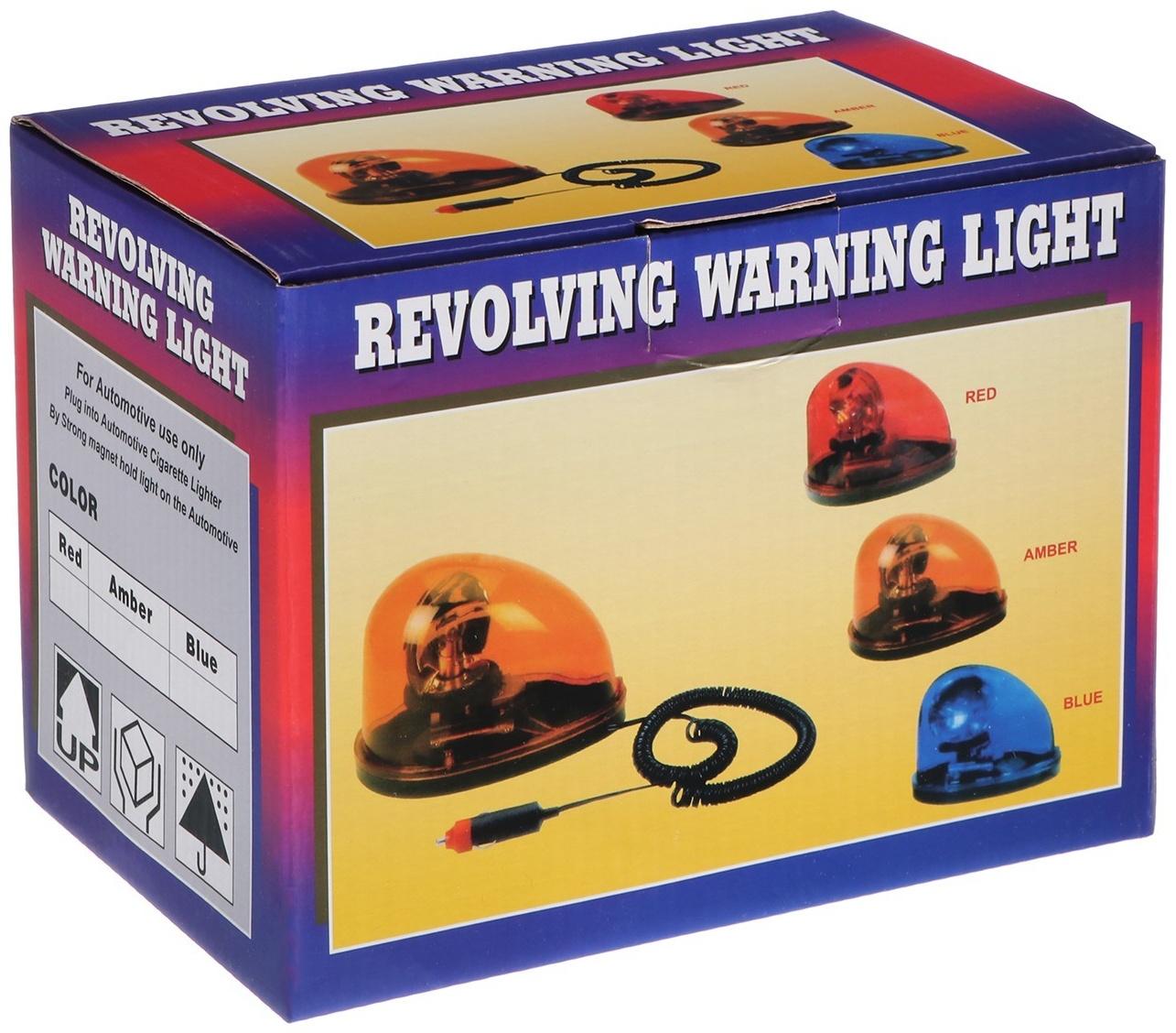 Маяк сигнальный TOPAUTO с магнитом, лампа 12 В, 10 Вт, форма капля с выключателем