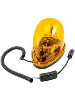 Маяк сигнальный TOPAUTO с магнитом, лампа 12 В, 10 Вт, форма капля с выключателем