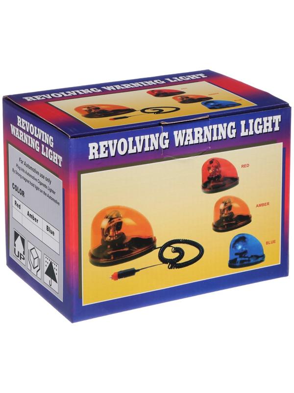 Маяк сигнальный TOPAUTO с магнитом, лампа 12 В, 10 Вт, форма капля с выключателем