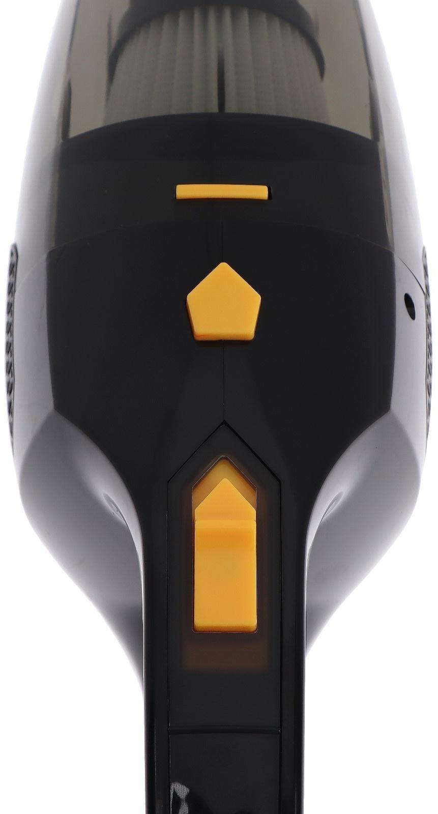 Пылесос автомобильный, 5 насадок, 140 Вт, 12 В, черный