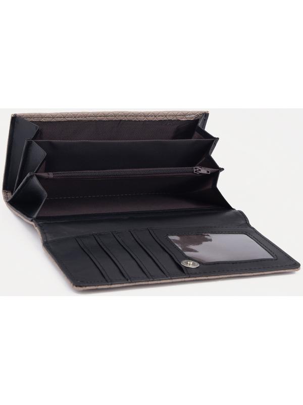 Кошелёк на магните, цвет бежевый