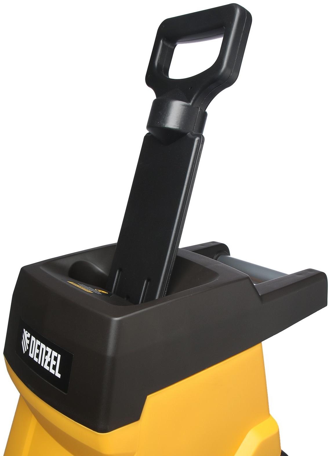 Измельчитель садовый электрический Denzel ECS-2500, 2500 Вт, max d=45 мм