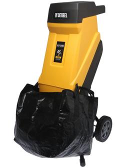 Измельчитель садовый электрический Denzel ECS-2500, 2500 Вт, max d=45 мм