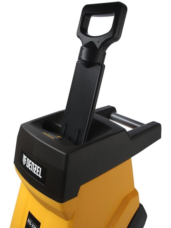 Измельчитель садовый электрический Denzel ECS-2500, 2500 Вт, max d=45 мм