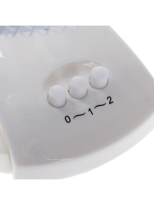 Вентилятор Centek CT-5006 White, настольный, 25 Вт, 27 см, 2 скорости, белый